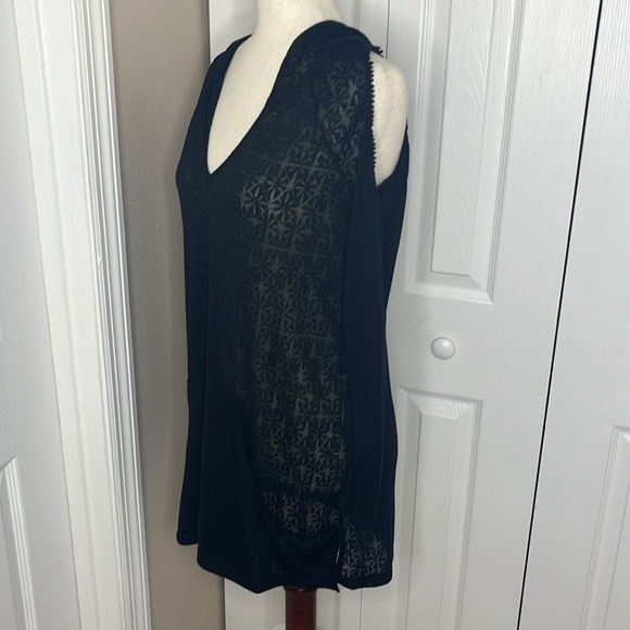 Beach Swim Black Cover Up, NWT - Picture 2 of 8